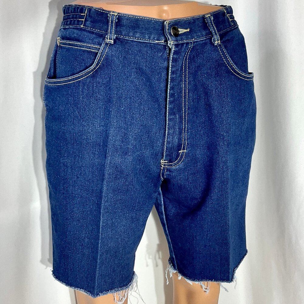 Gitano Sz 32/18W Womens Jean Shorts Proportionally Sized Y2K Denim - Picture 2 of 15